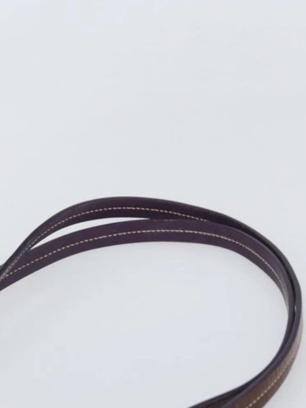 PRADA Tote Bag Nylon Purple Gold Auth 169896 - Picture 7 of 16